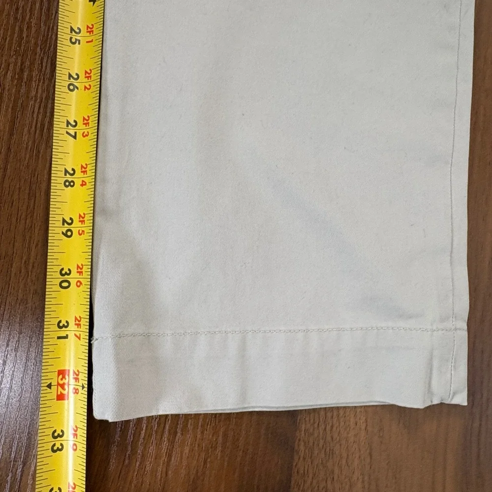 Polo Ralph Lauren Mens Stretch Straight Fit Chino Pants Khaki Tan 34x32.5‎